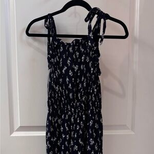 Floral Navy Maxi jumpsuit mi ami